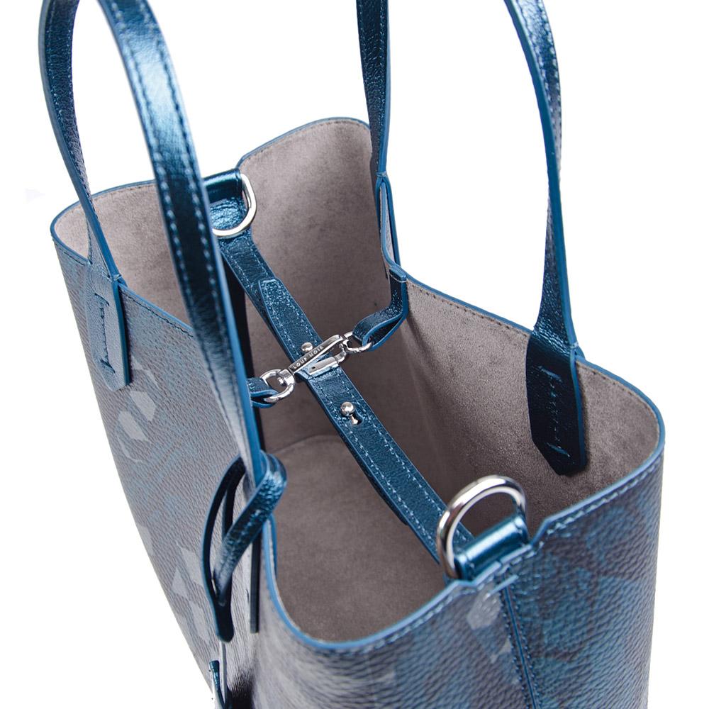 Loup Noir MINI SHOPPER Petrol Met