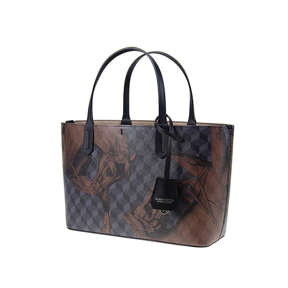 Loup Noir MINI SHOPPER Pirate Black