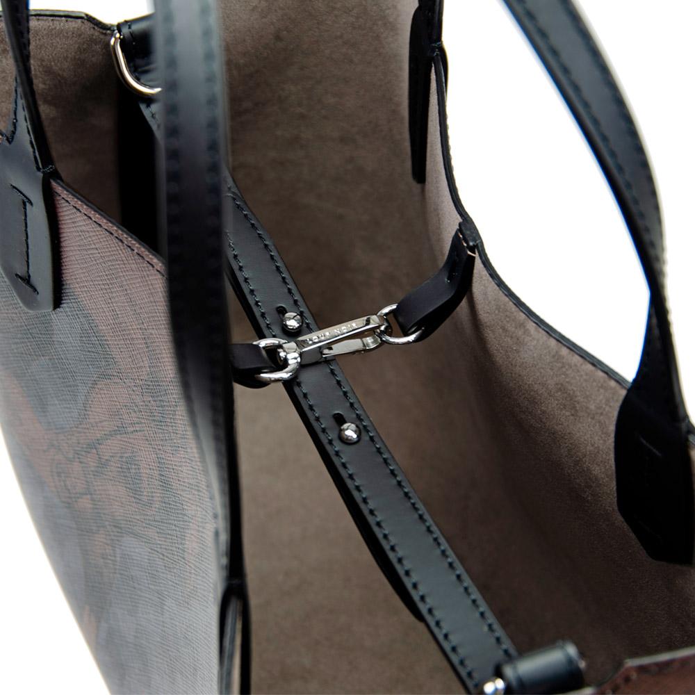 Loup Noir MINI SHOPPER Pirate Black