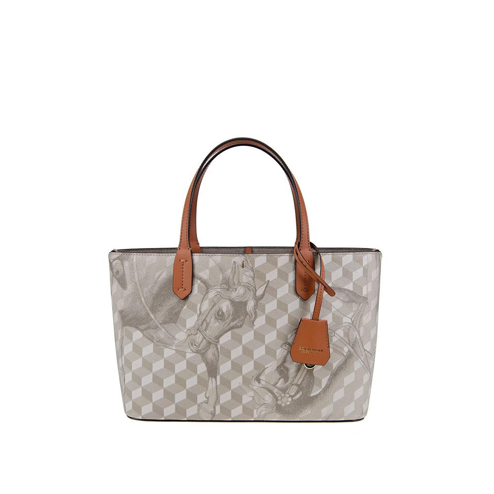 loup noir MINI SHOPPER Sand/Toffee