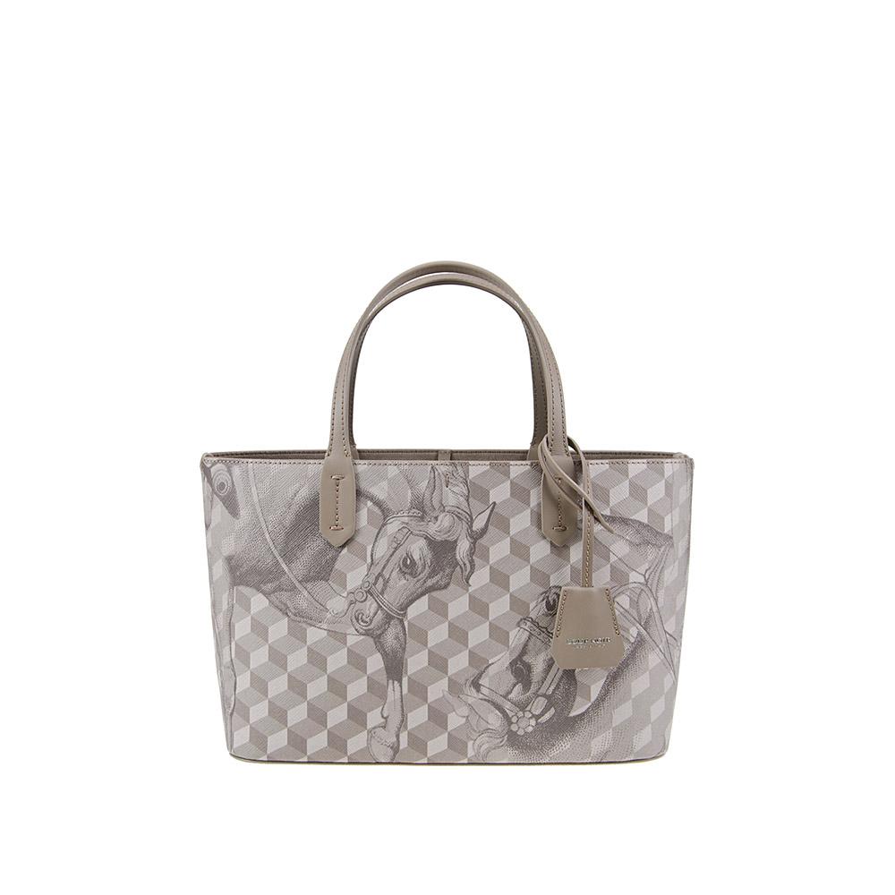loup noir MINI SHOPPER Sand