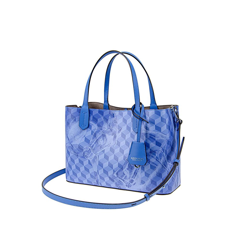 Loup Noir MINI SHOPPER Sky