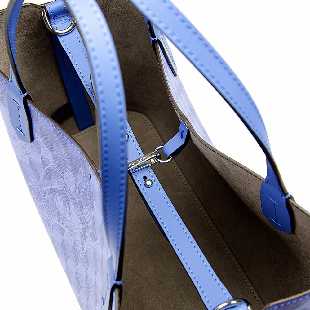 Loup Noir MINI SHOPPER Sky