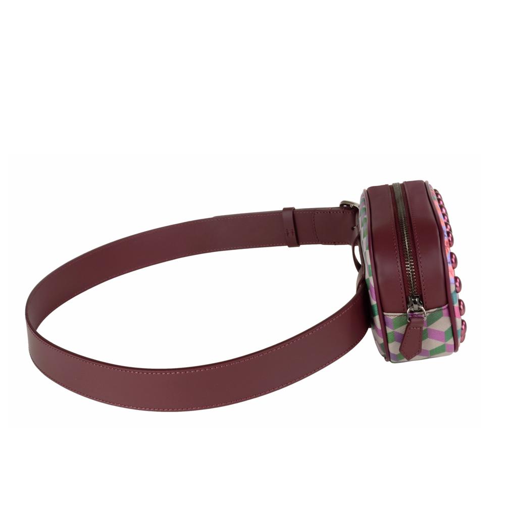 Loup Noir NAPOLI BAG CHEVAL Bordeaux Sphere