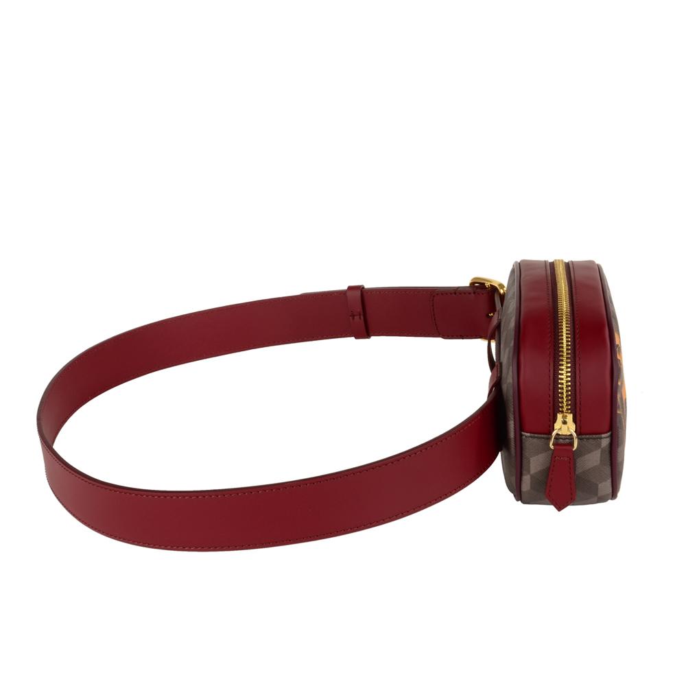 Loup Noir NAPOLI BAG CHEVAL Brown/Saffron