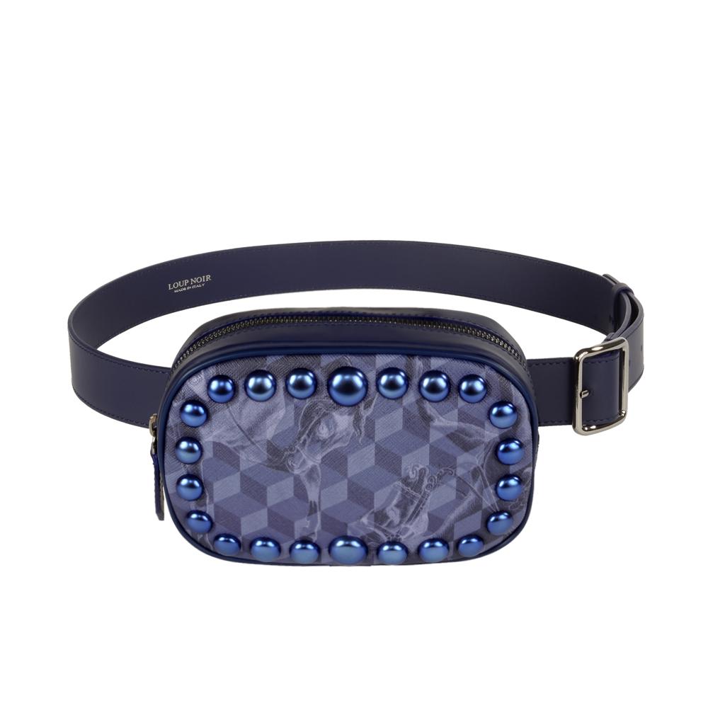loup noir NAPOLI BAG CHEVAL Darkblue Sphere