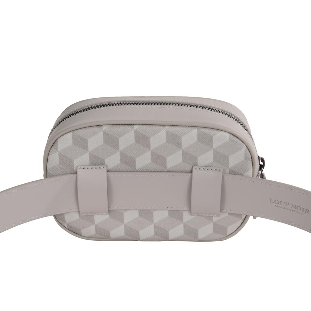 Loup Noir NAPOLI BAG CHEVAL Lightgrey