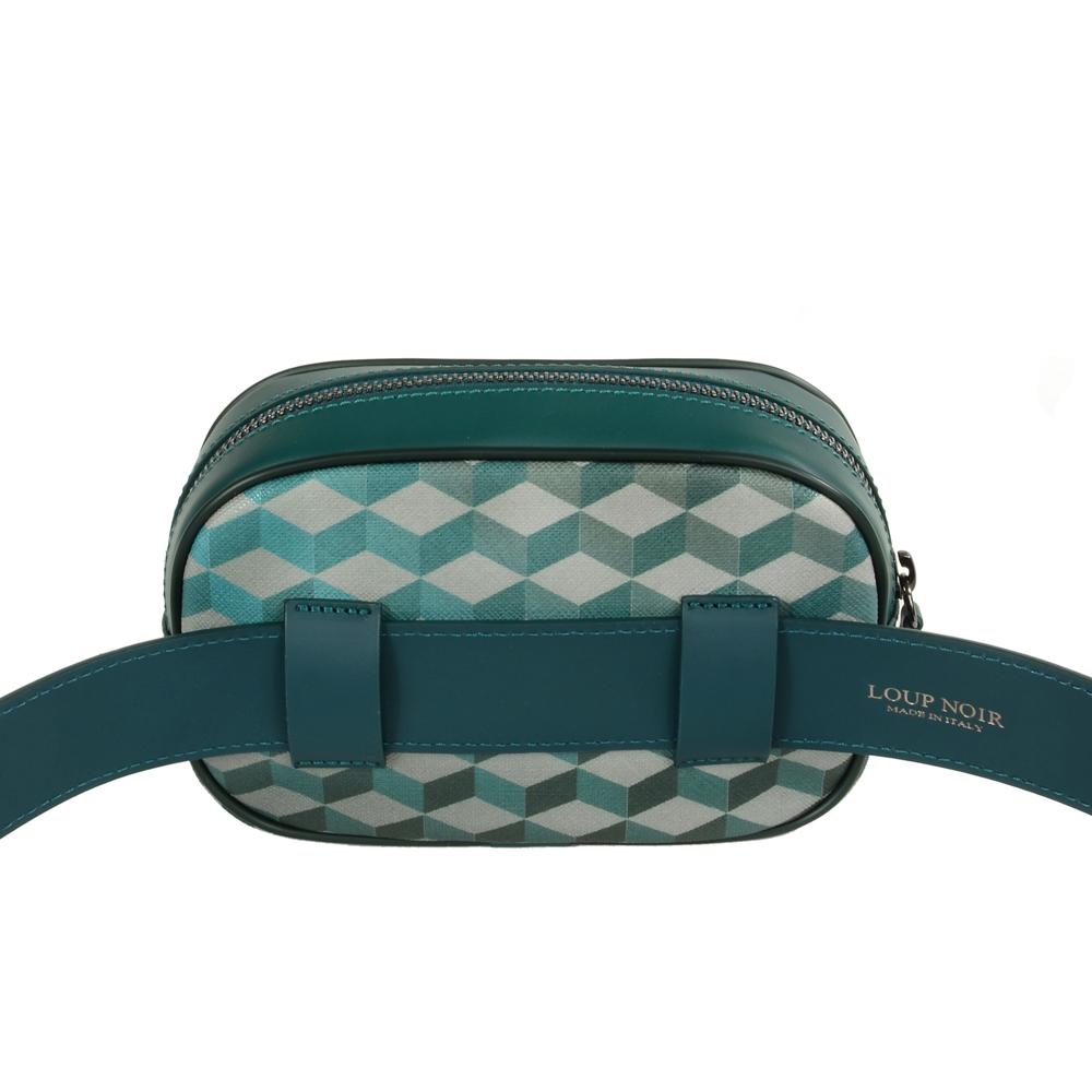 Loup Noir NAPOLI BAG CHEVAL Petrol