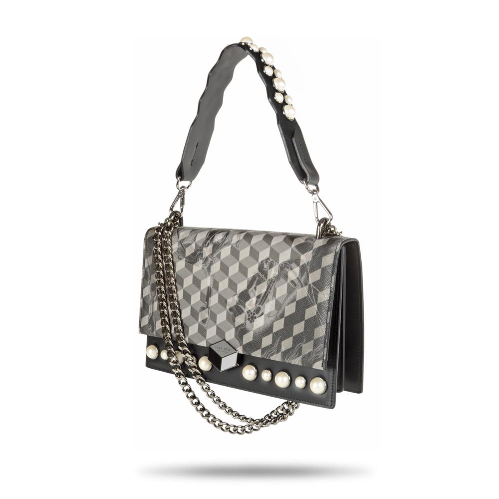 Loup Noir PEARL STRAP ( Short ) Black