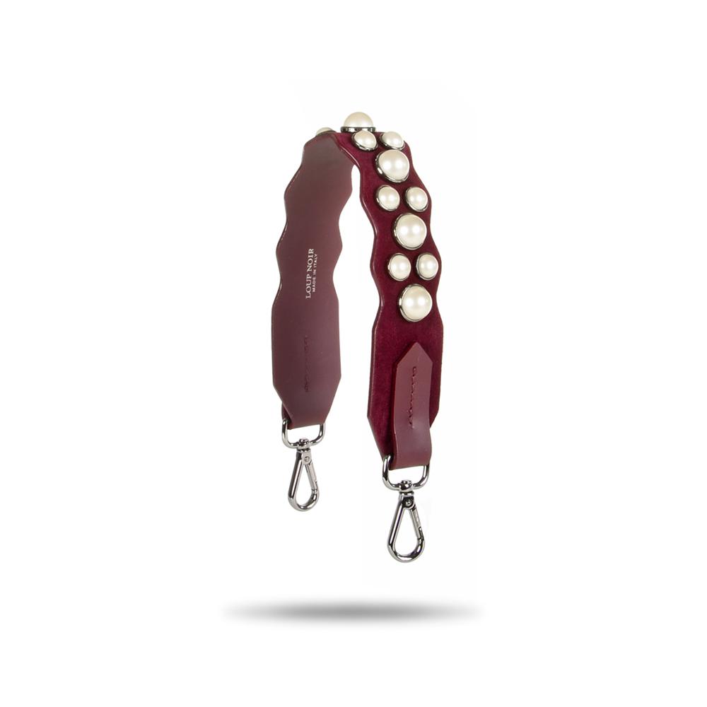 loup noir PEARL STRAP ( short ) Bordeaux