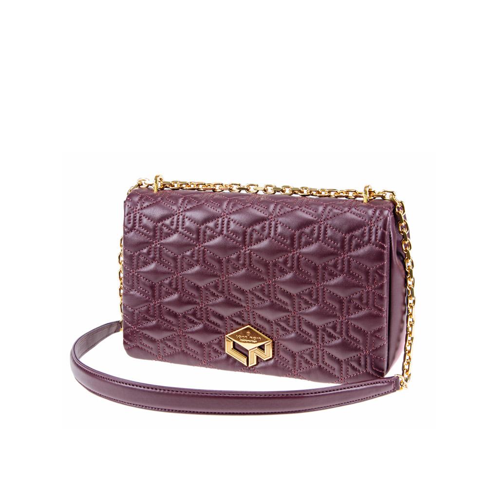 Loup Noir PIUMA BAG Monogram Burgundy