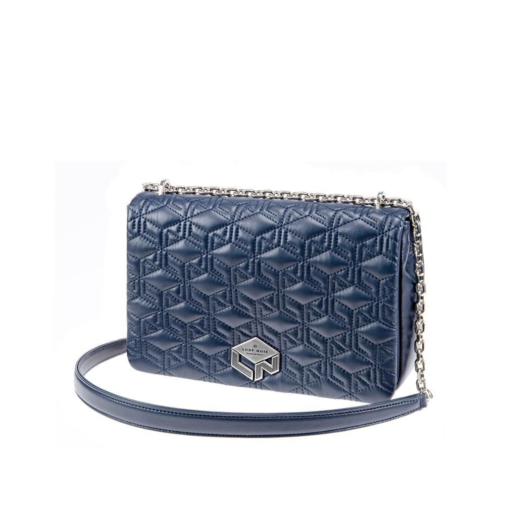 Loup Noir PIUMA BAG Monogram Dark Blue
