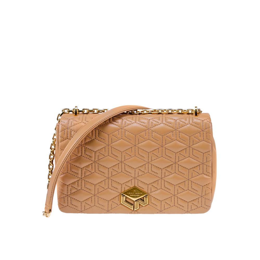 loup noir PIUMA BAG Monogram Toffee