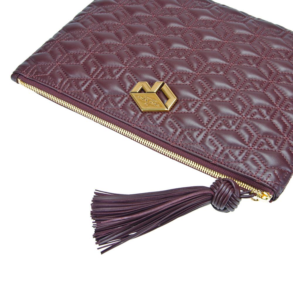 Loup Noir PIUMA POUCH Monogram Burgundy