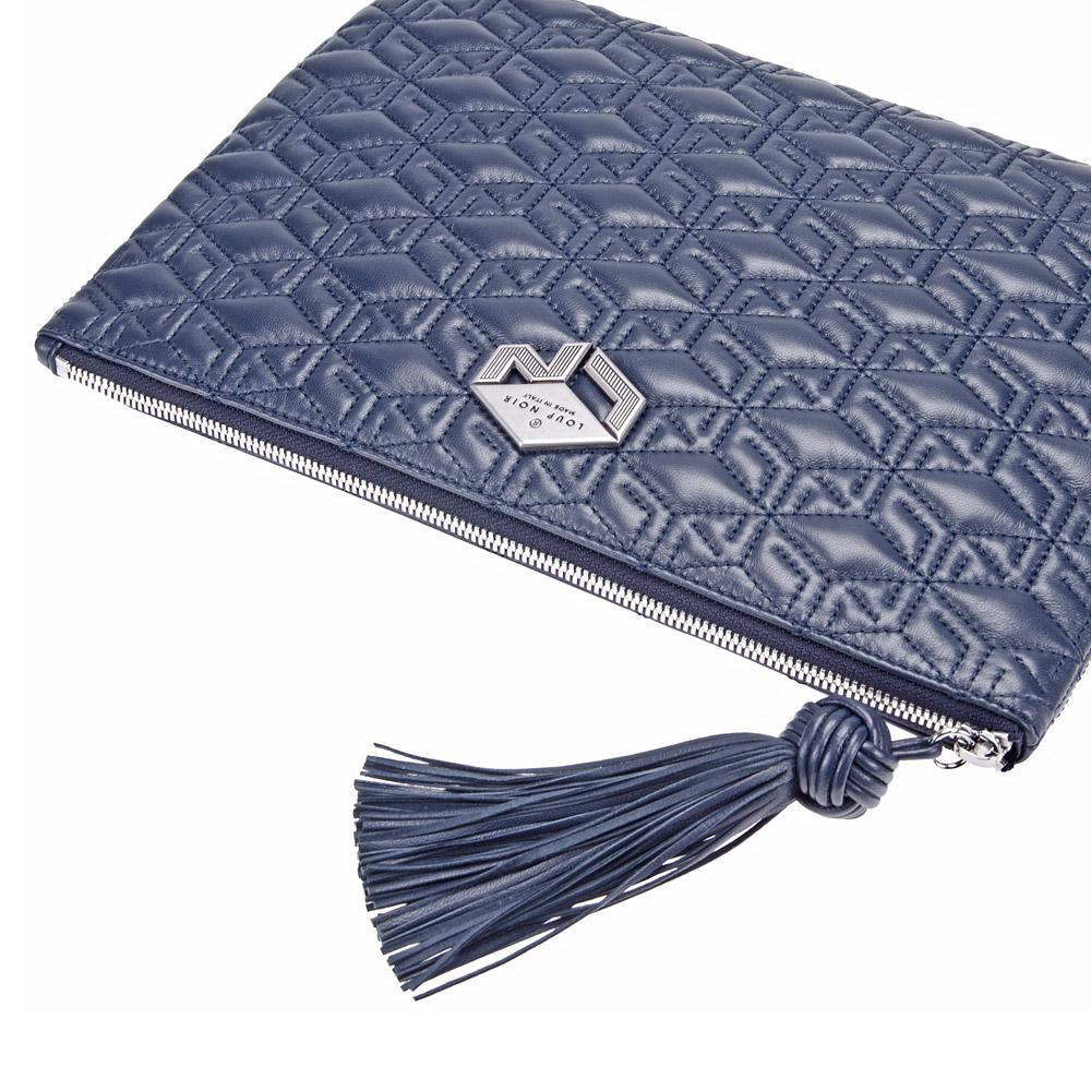 Loup Noir PIUMA POUCH Monogram Darkblue