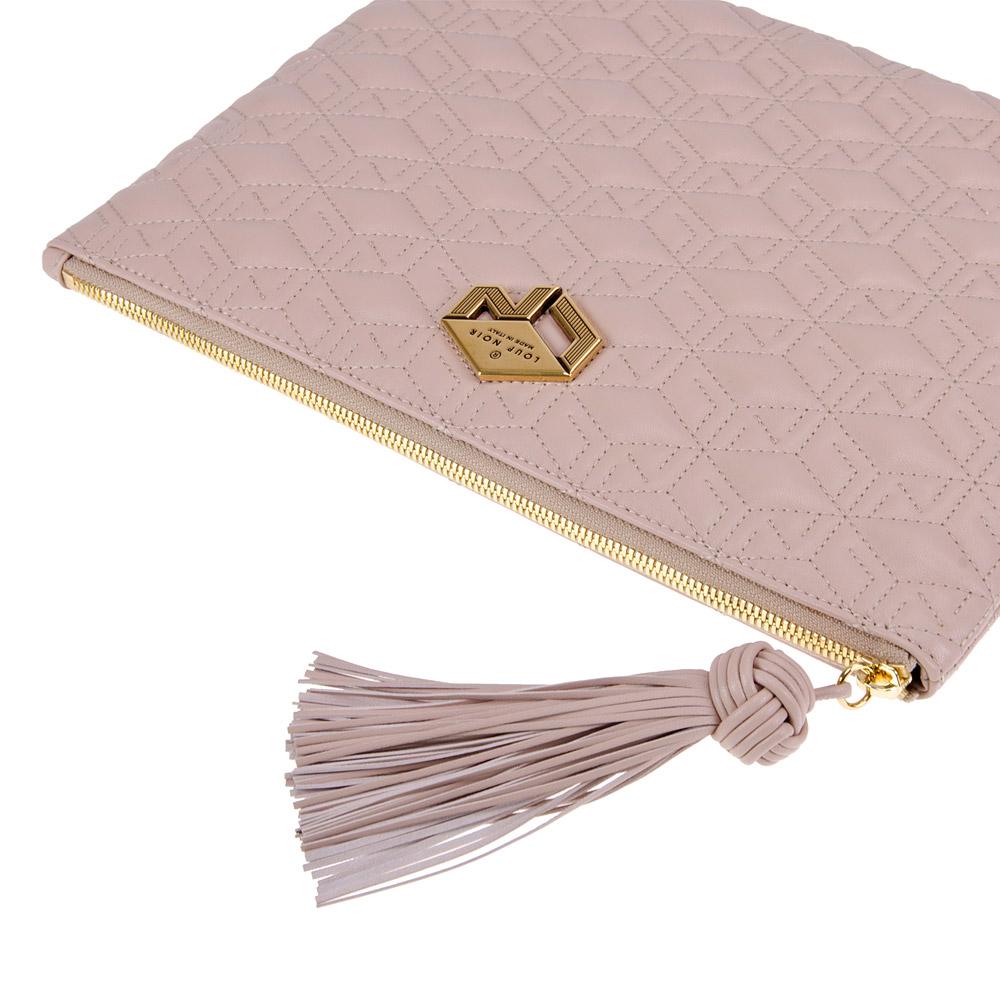 Loup Noir PIUMA POUCH Monogram Nude