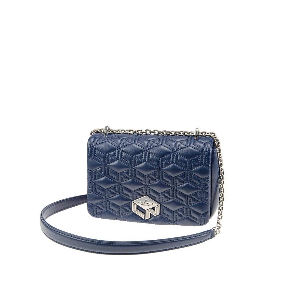 Loup Noir PIUMINA BAG Monogram Dark Blue