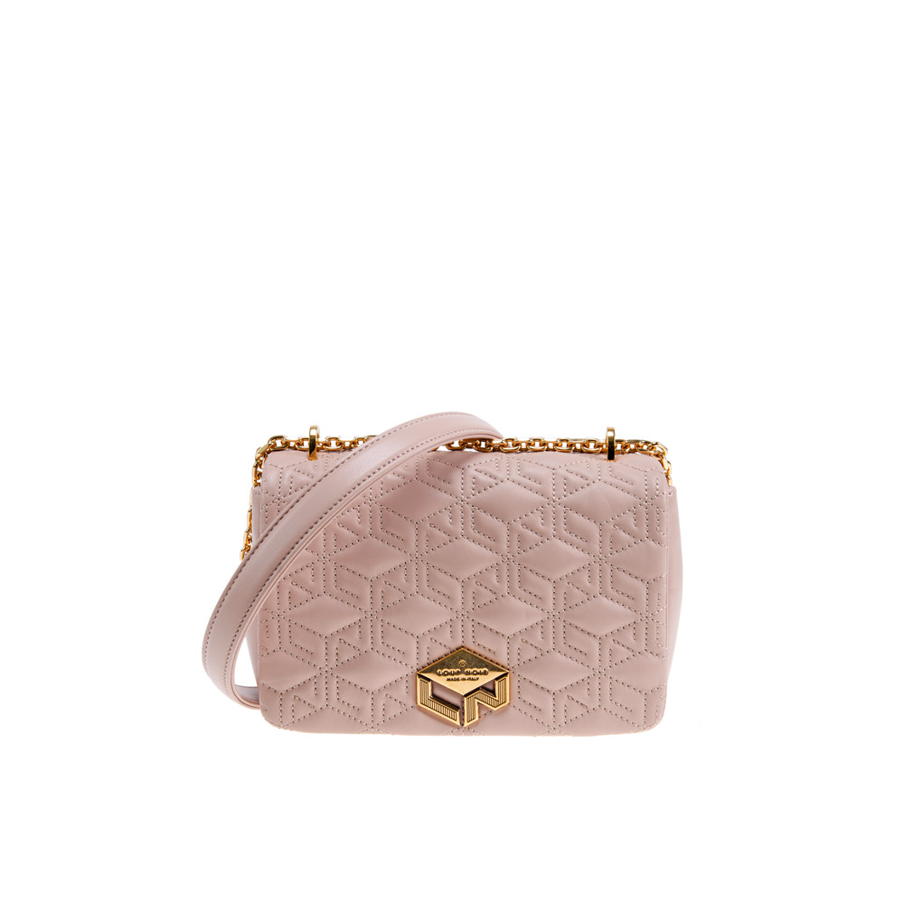 loup noir PIUMINA BAG Monogram Nude