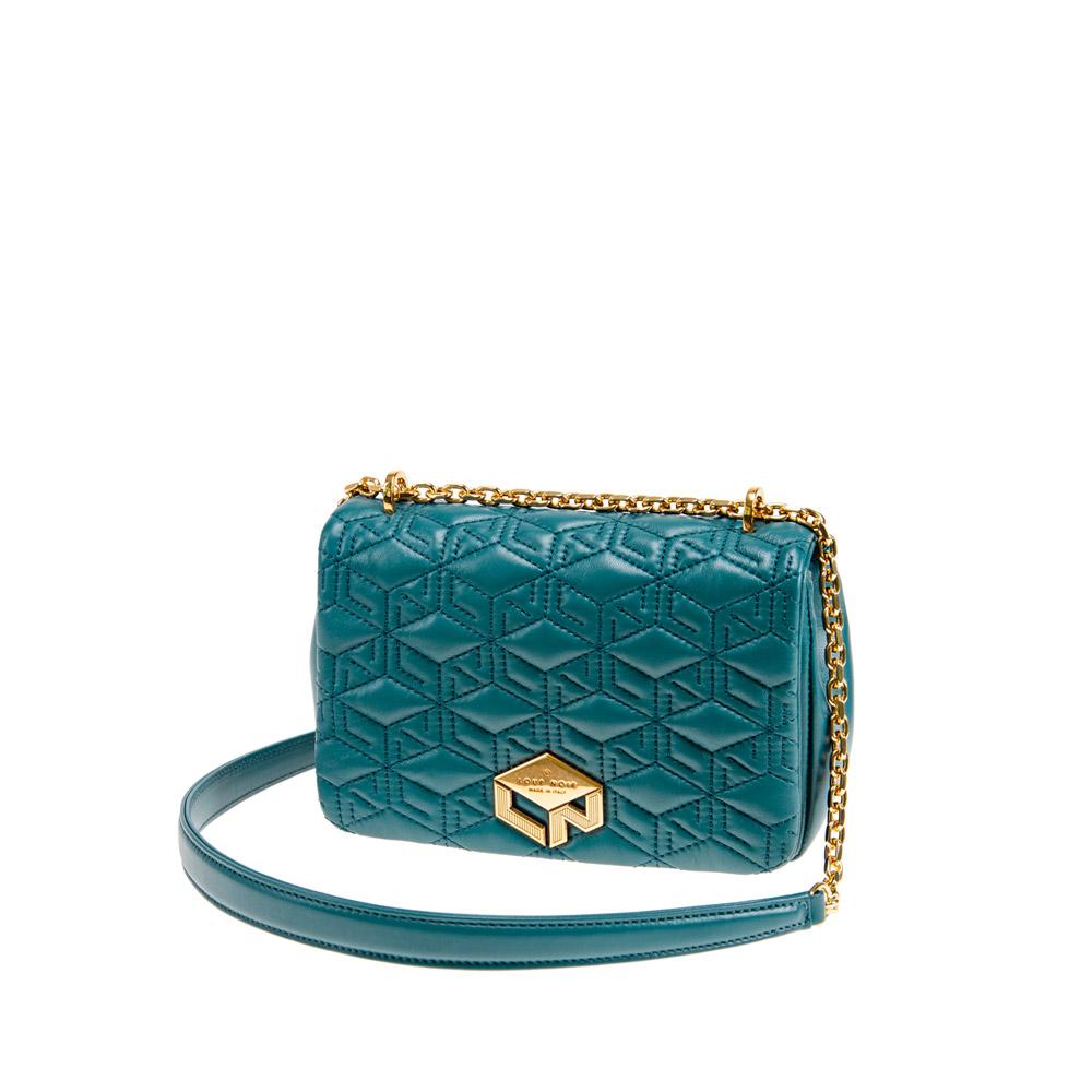 Loup Noir PIUMINA BAG Monogram Petrol