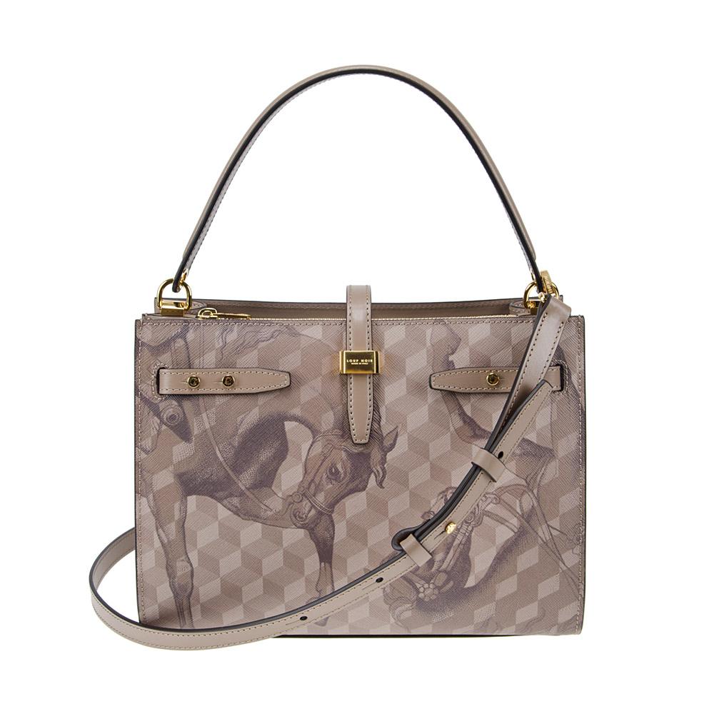 Loup Noir Roma Bag Cheval Almond