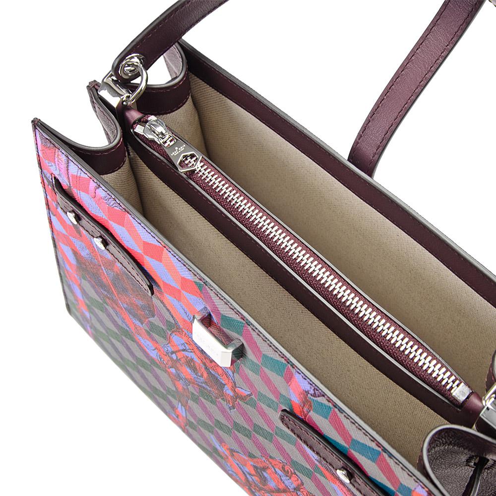 Loup Noir Roma Bag Cheval Bordeaux