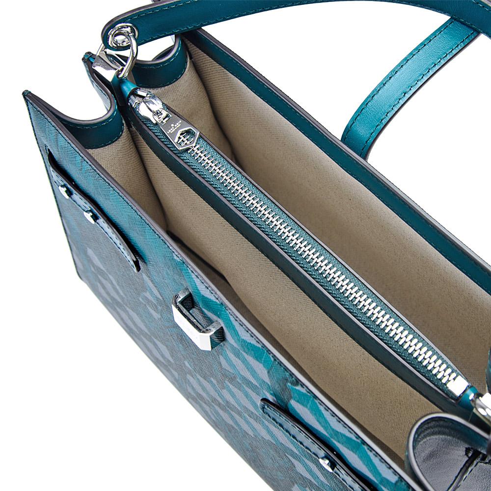 Loup Noir Roma Bag Cheval Petrol