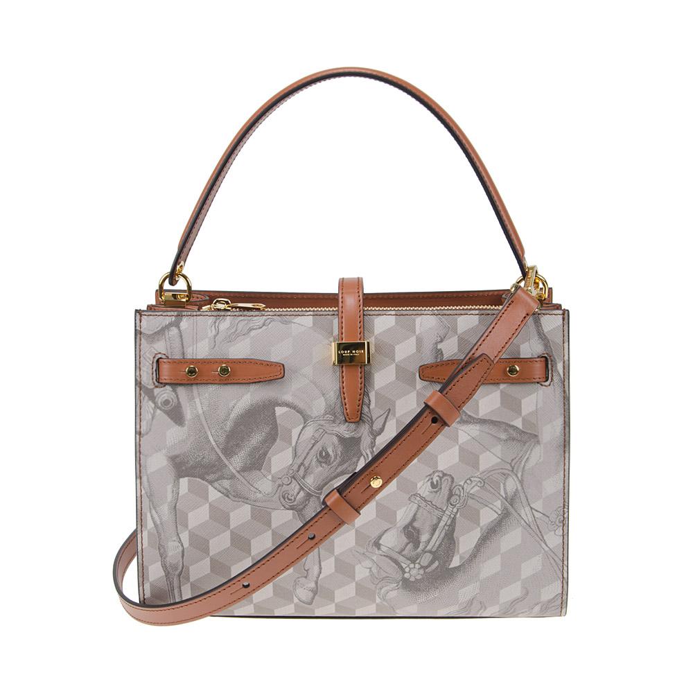 Loup Noir Roma Bag Cheval Sand/Toffee