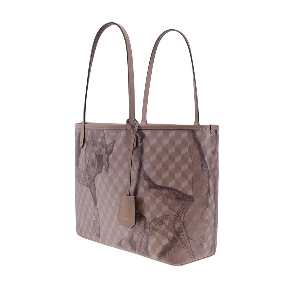 Loup Noir SHOPPER SMALL Cheval Almond