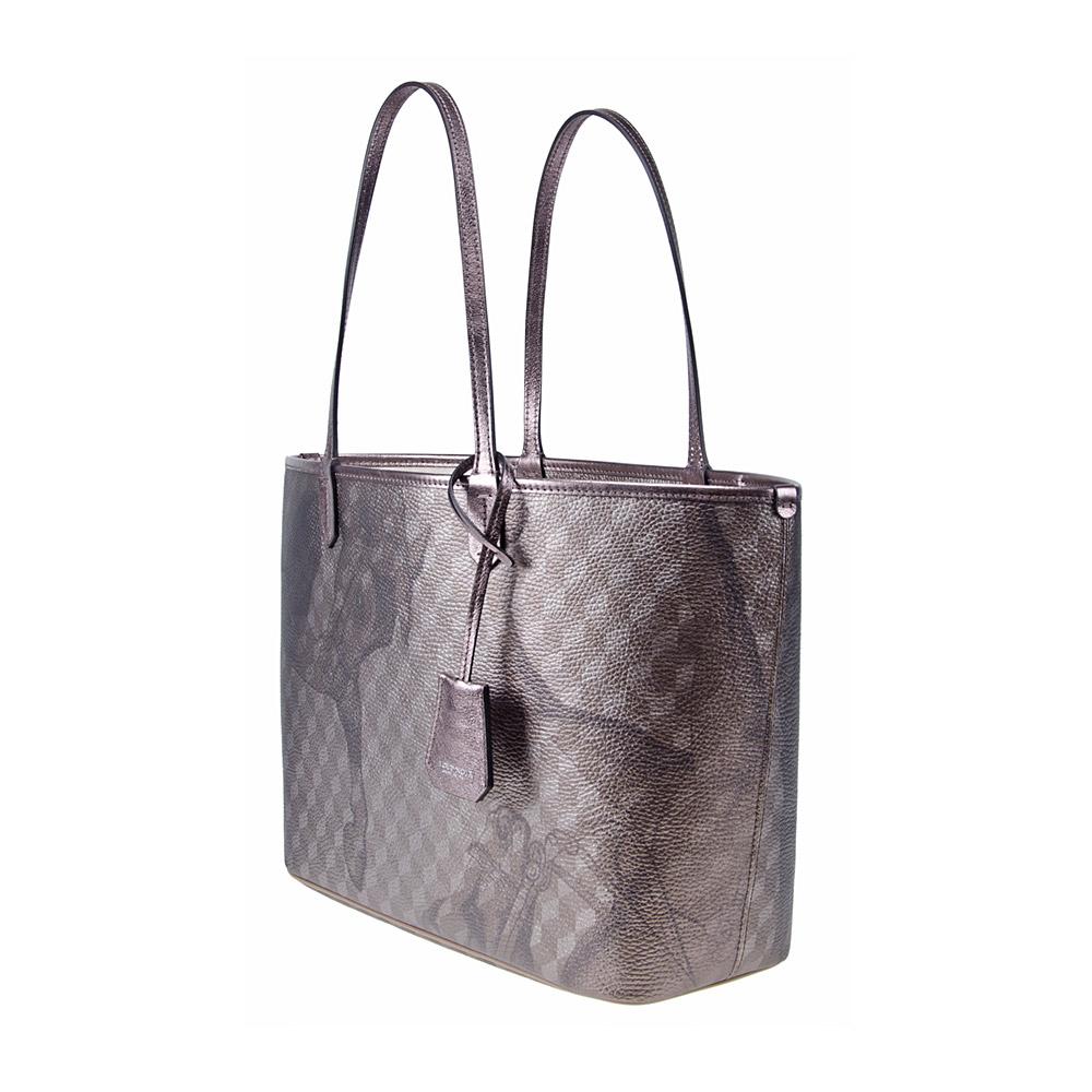 Loup Noir SHOPPER SMALL Cheval Almond Metallic