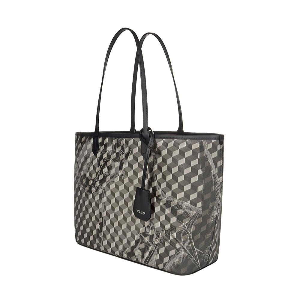 Loup Noir SHOPPER SMALL Cheval Black