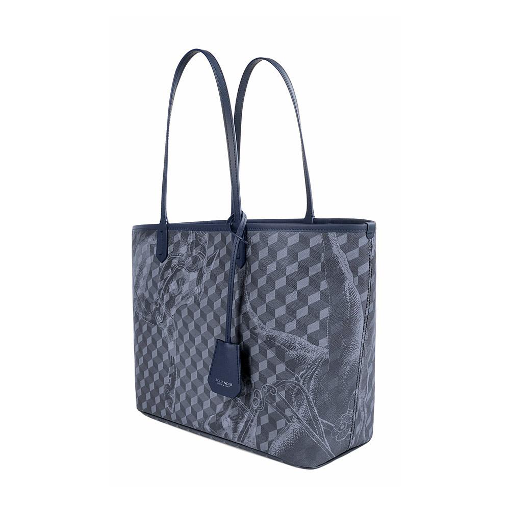 Loup Noir SHOPPER SMALL Cheval Darkblue