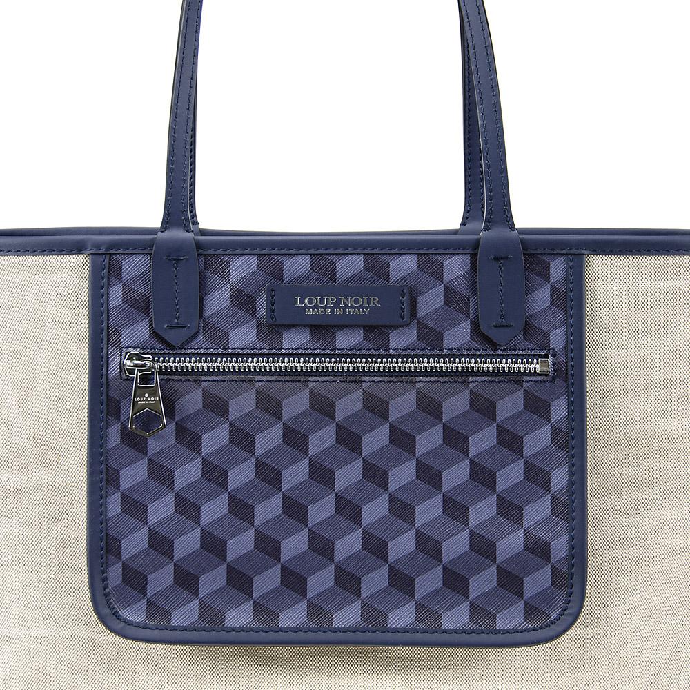 Loup Noir SHOPPER SMALL Cheval Darkblue