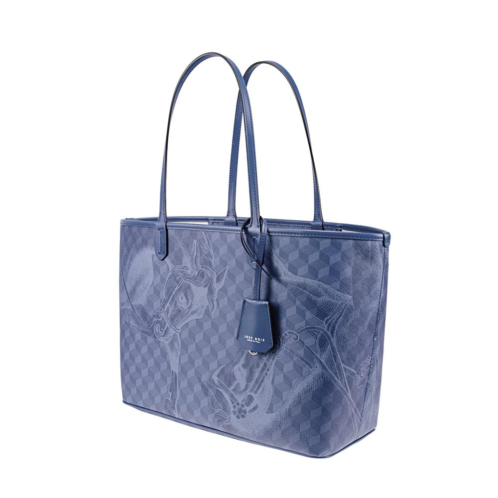Loup Noir SHOPPER SMALL Cheval Denim