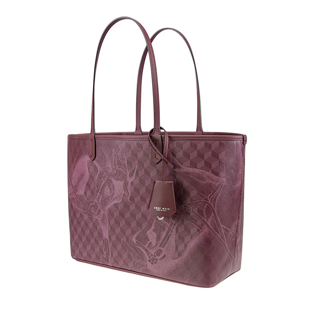 Loup Noir SHOPPER SMALL Cheval Fig