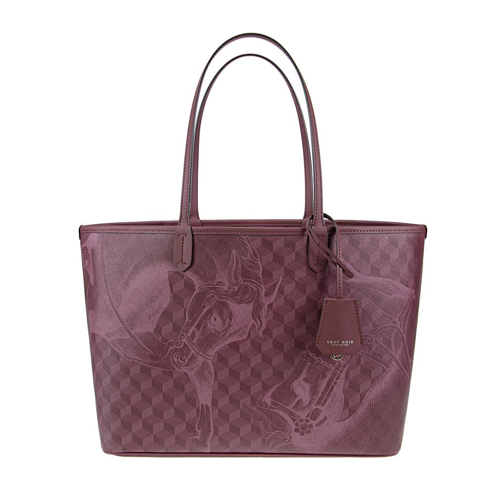 loup noir SHOPPER SMALL Cheval Fig