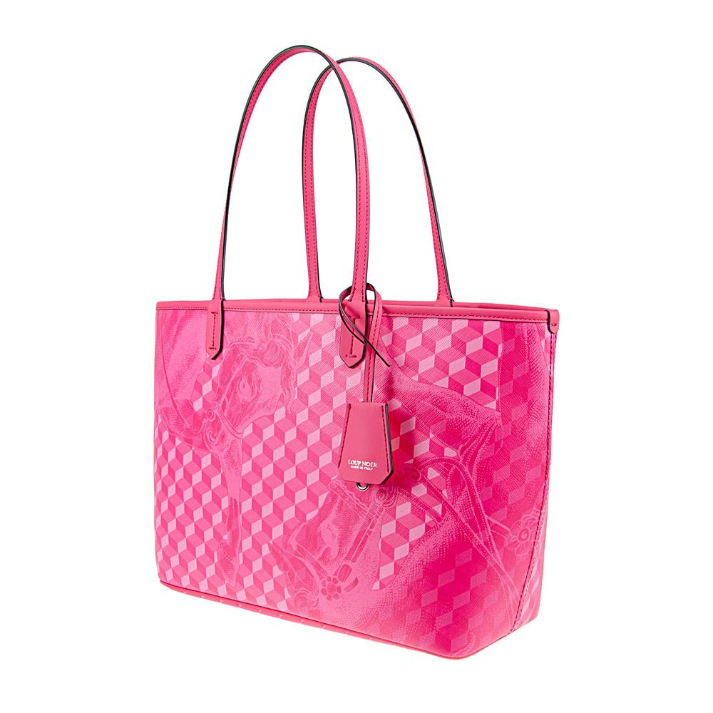Loup Noir SHOPPER SMALL Cheval Raspberry Sorbet