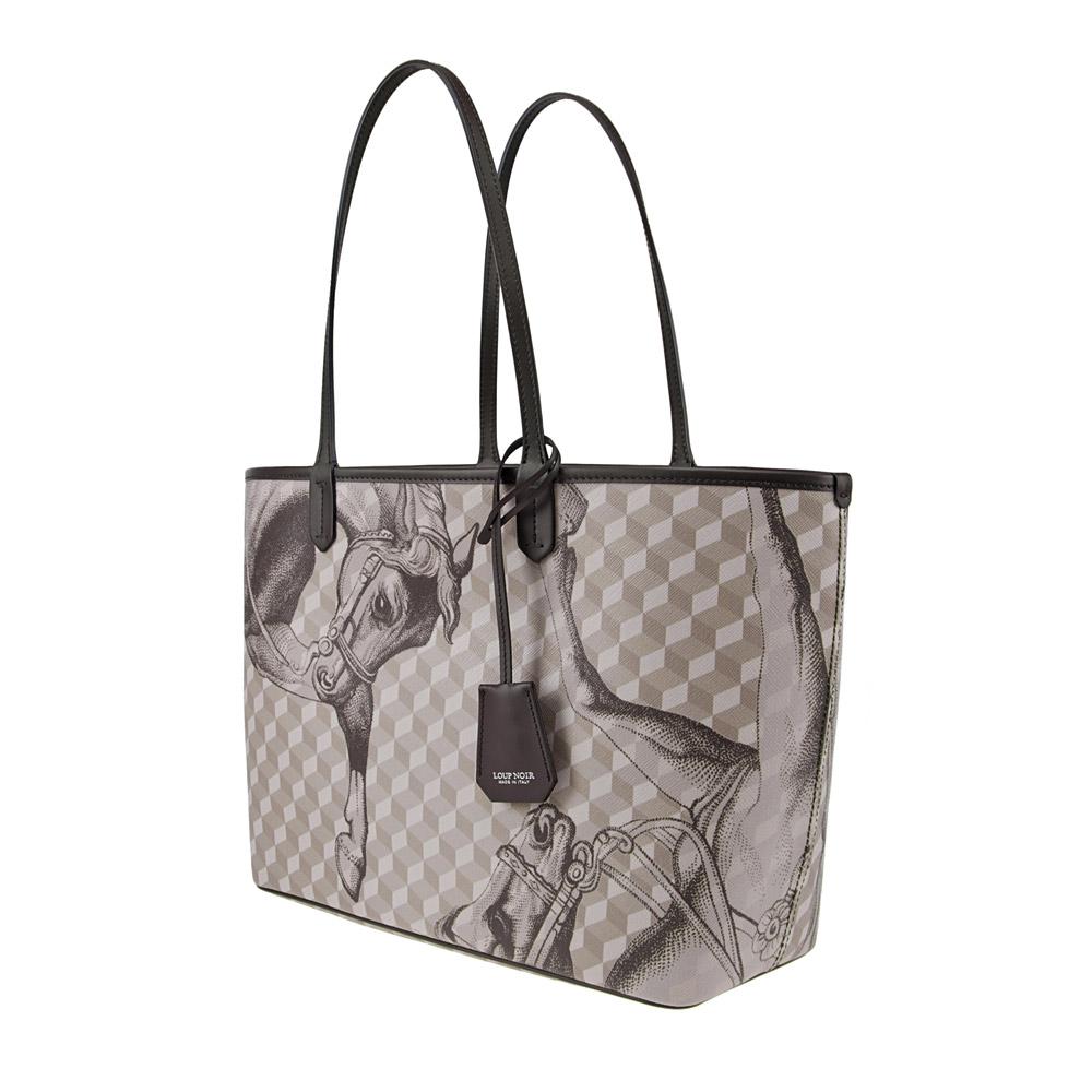 Loup Noir SHOPPER SMALL Cheval Sand/Brown