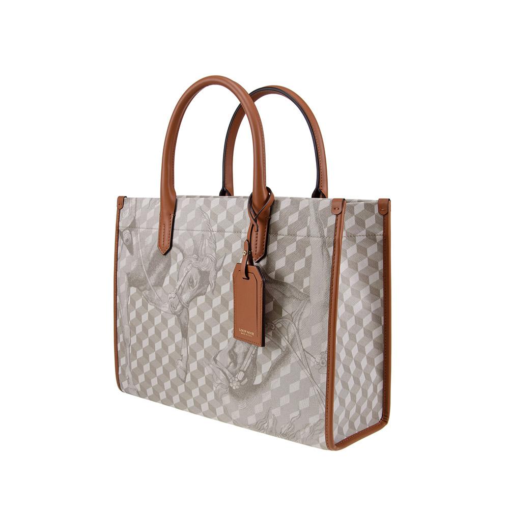Loup Noir SPIAGGIA TOTE Cheval Sand/Toffee