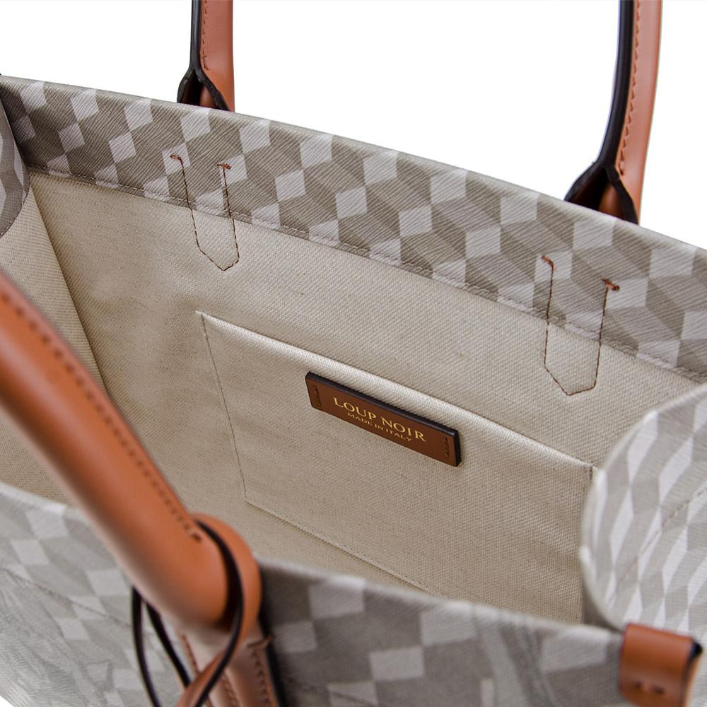 Loup Noir SPIAGGIA TOTE Cheval Sand/Toffee