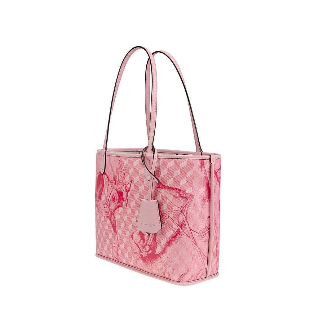 Loup Noir ST. TROPEZ XS SHOPPER Toile Powder Pink