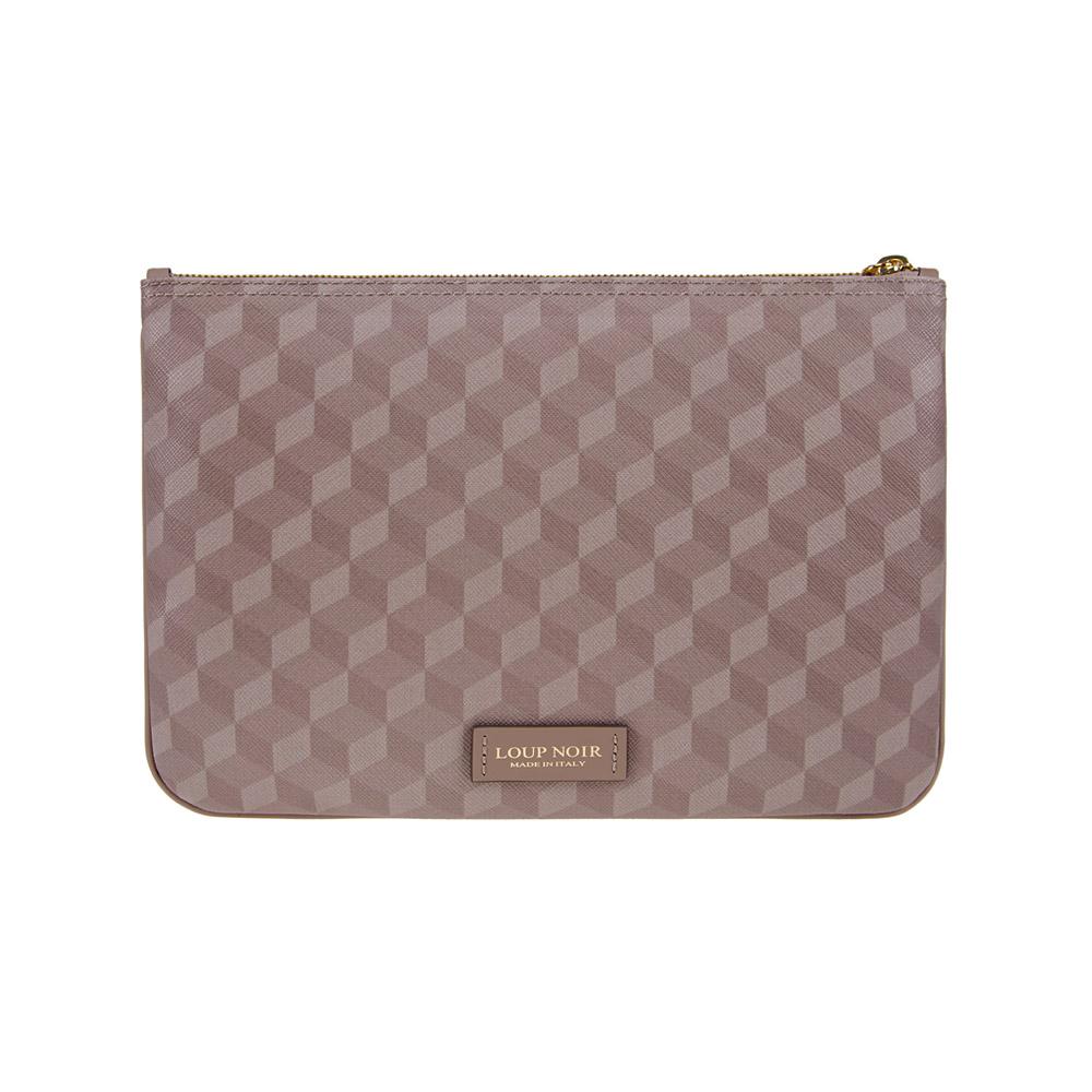 Loup Noir TASSEL POUCH Almond