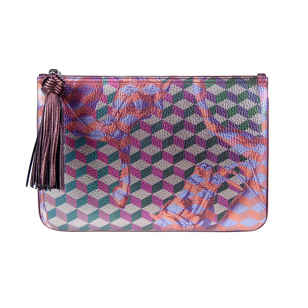 loup noir TASSEL POUCH Cheval Bordeaux Met