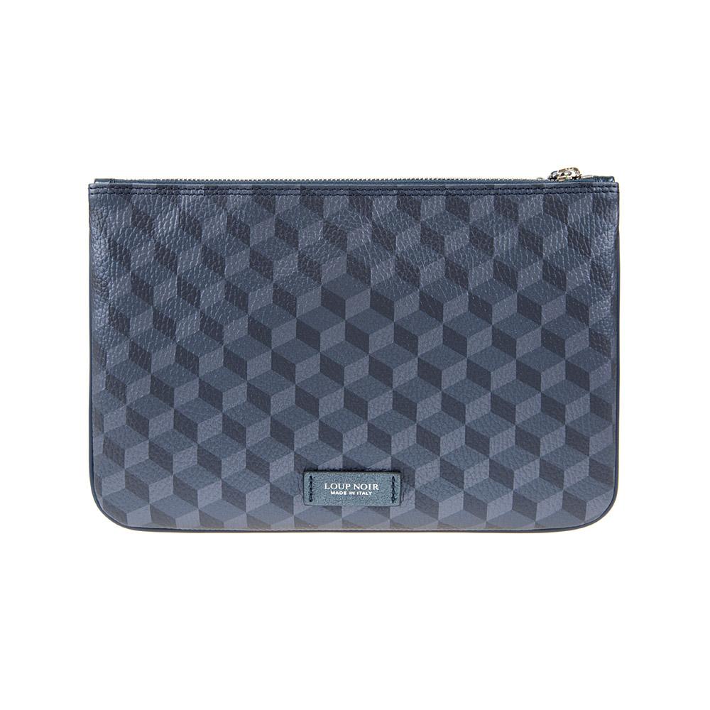 Loup Noir TASSEL POUCH Cheval Darkblue Met