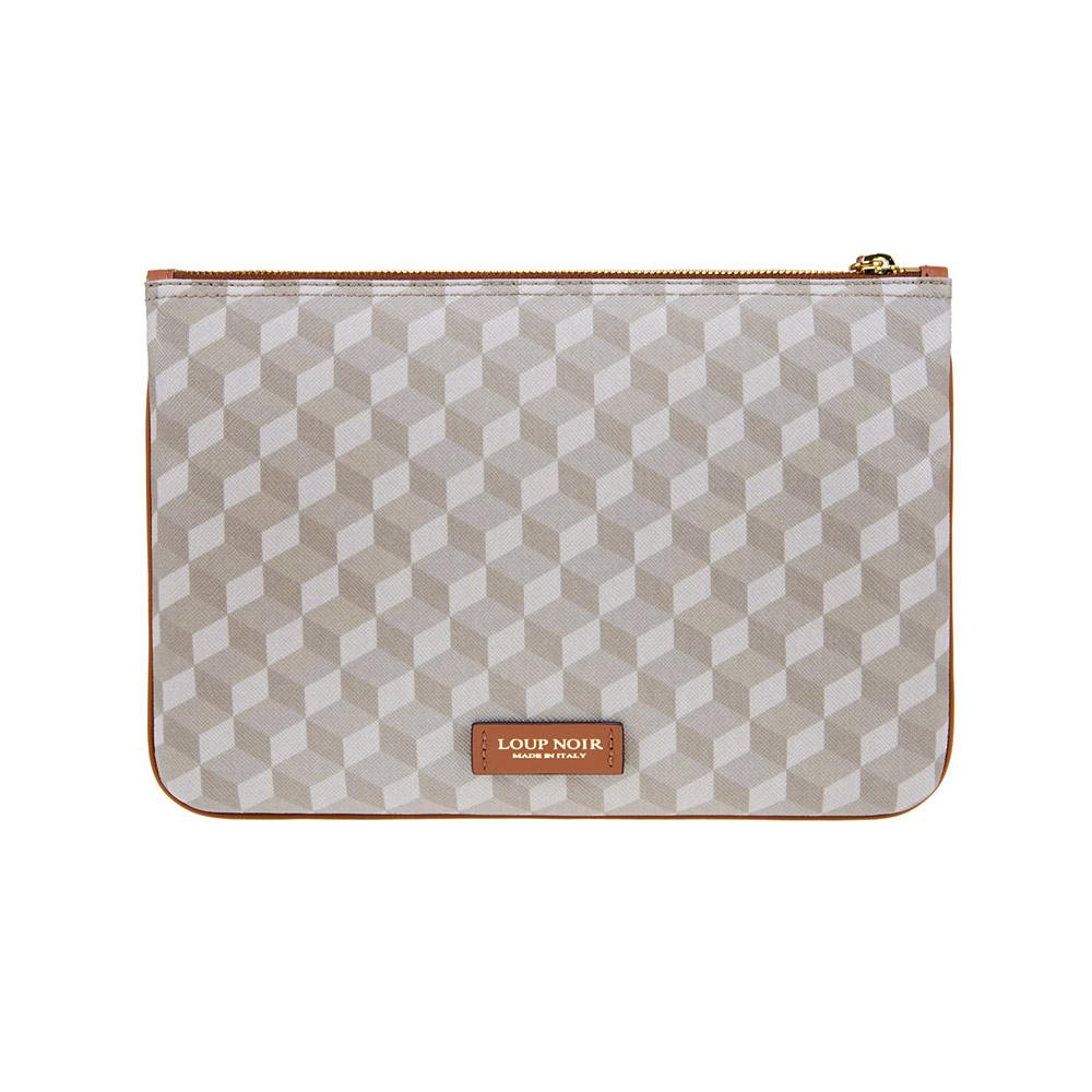 Loup Noir TASSEL POUCH Cheval Sand/Toffee