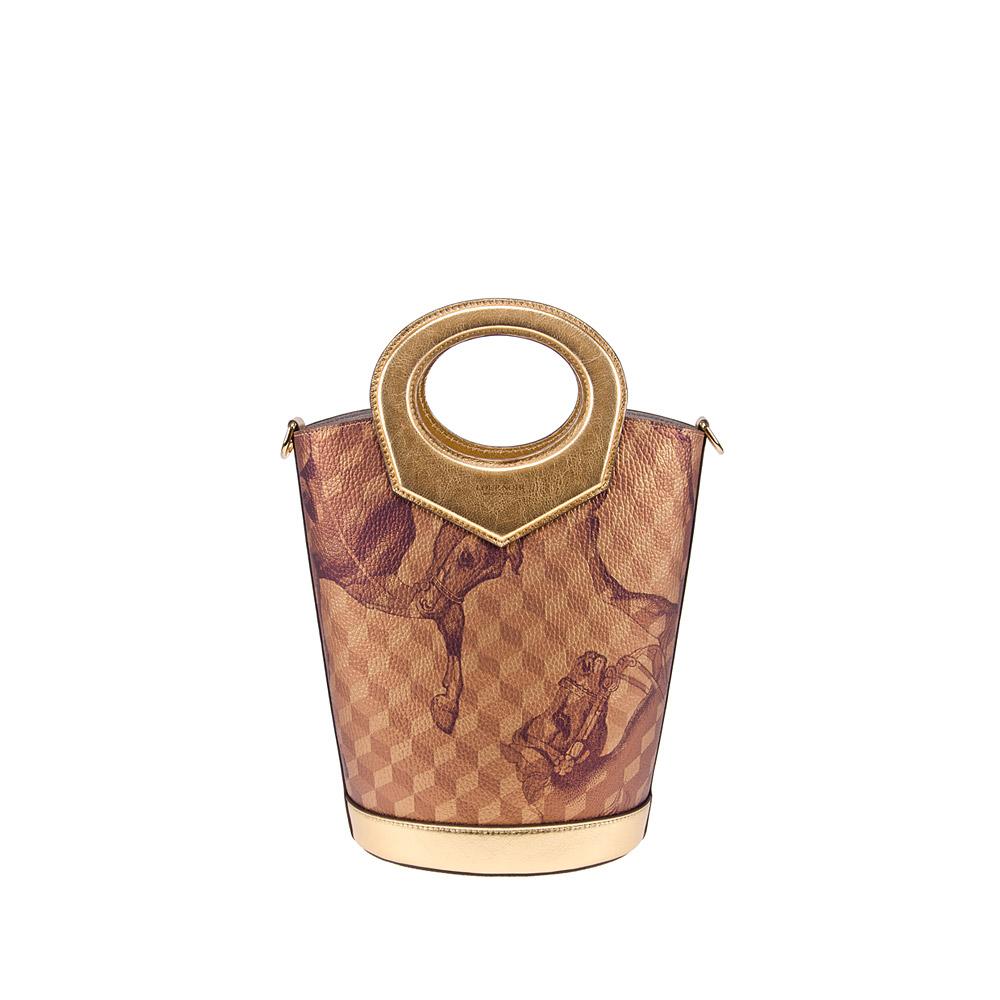 loup noir TUBO BAG MANIGLIA Gold