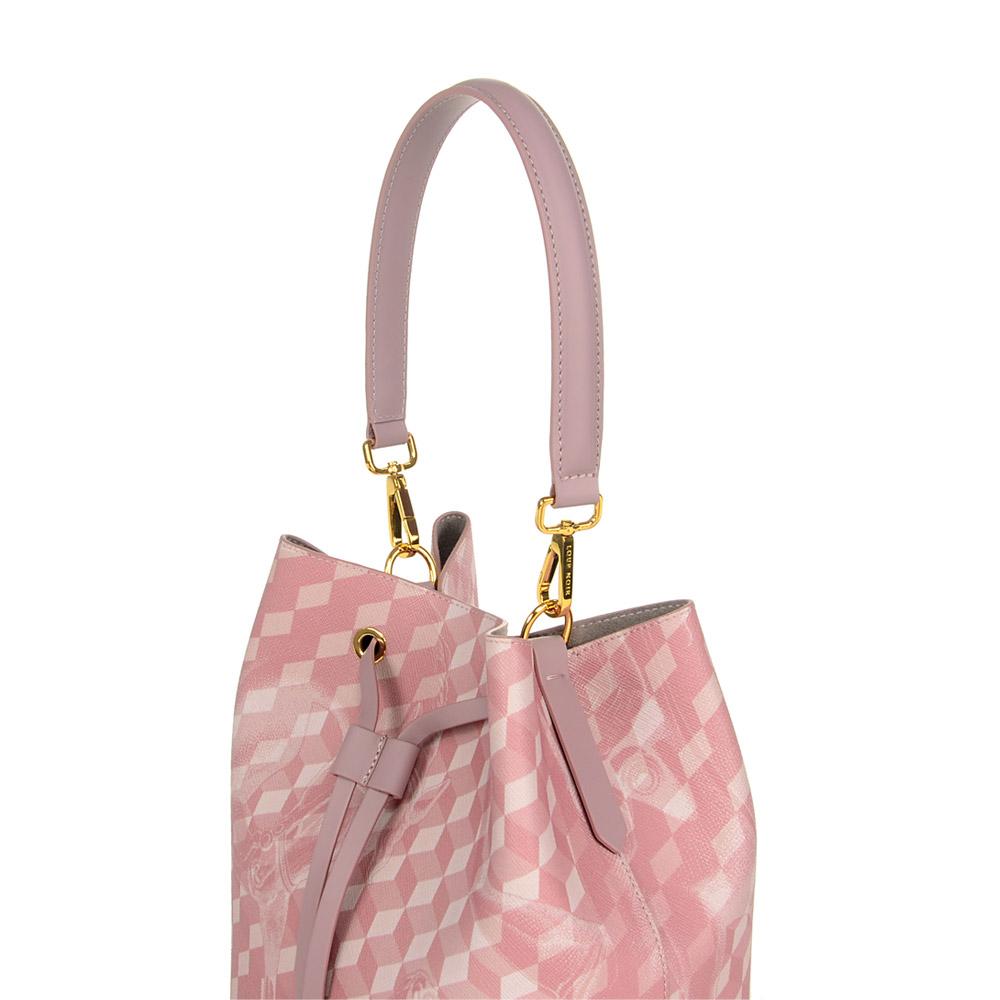 Loup Noir VERONA BUCKET Cheval Ash Rose