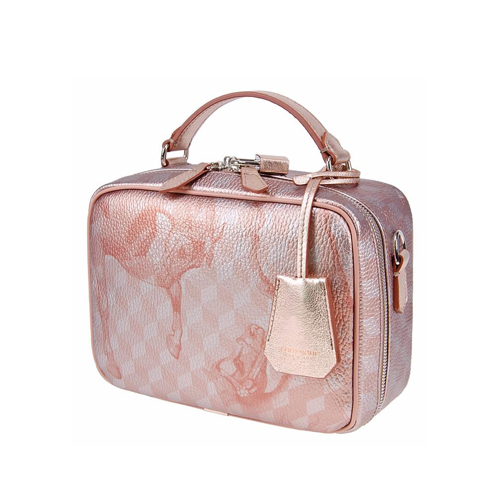 Loup Noir VICENTINA BAG Cheval Dusty Coral Met