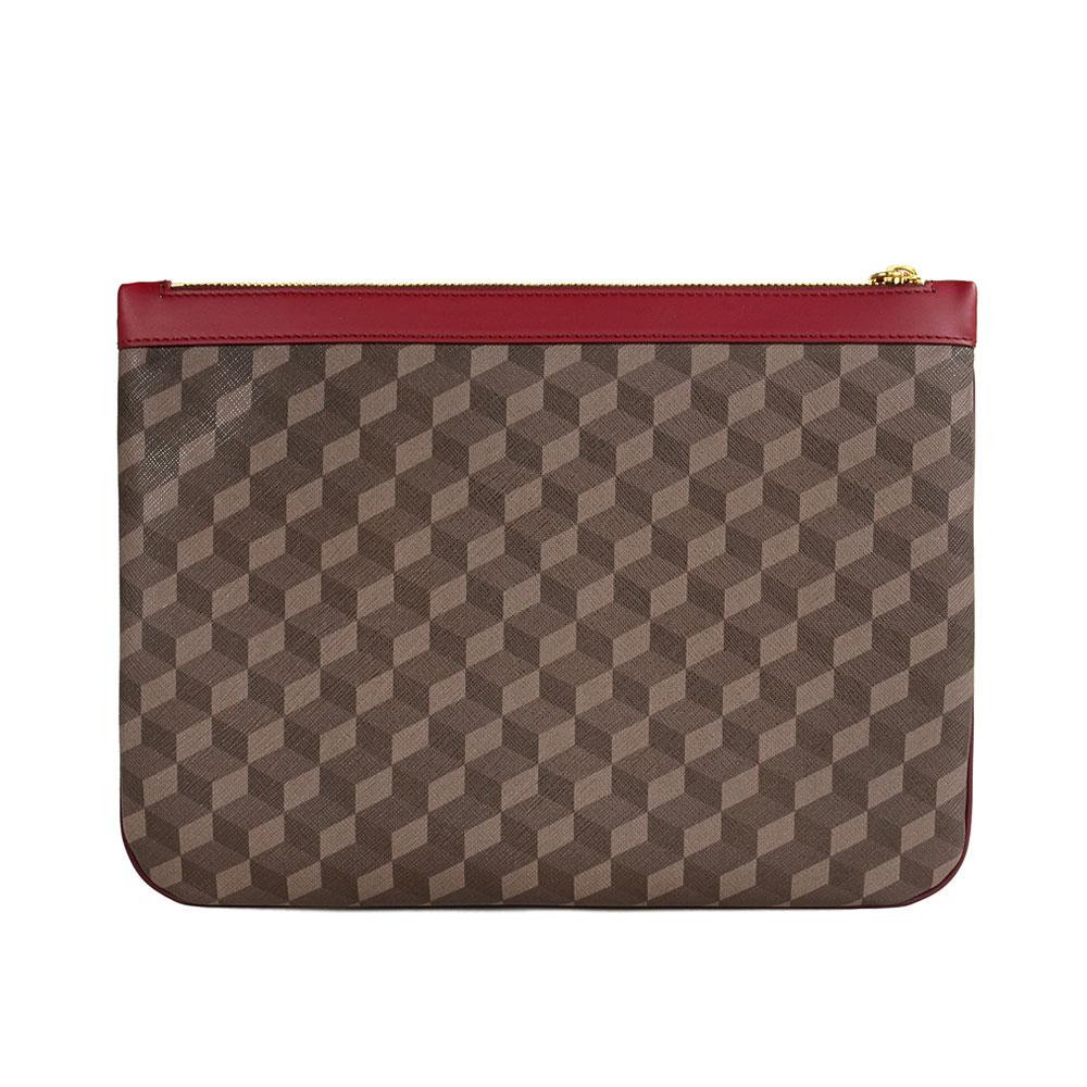 Loup Noir XL POUCH Cheval Brown/Saffron