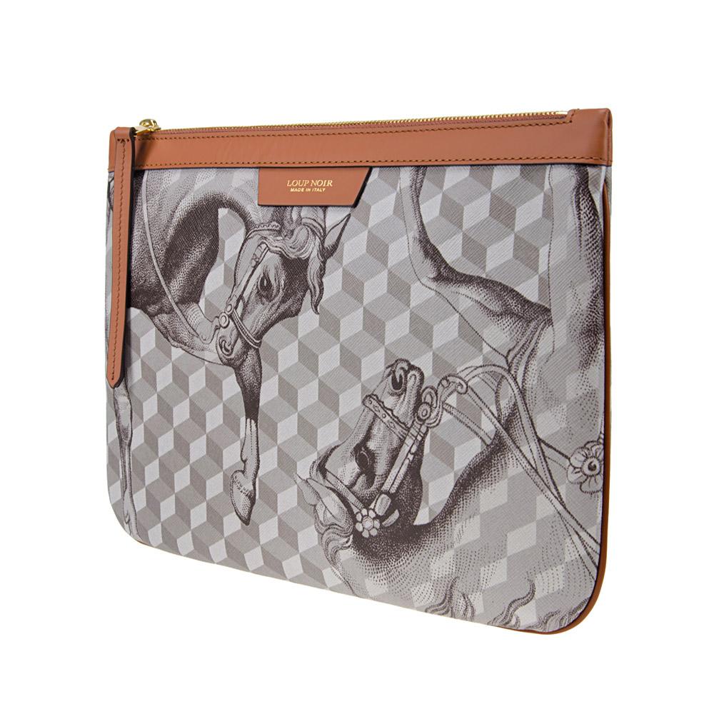 Loup Noir XL POUCH Cheval Sand/Toffee