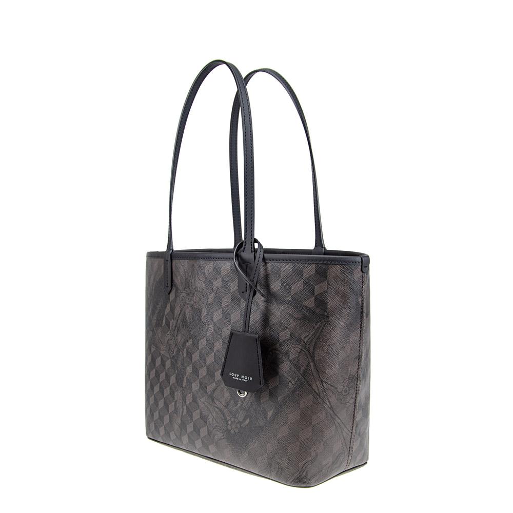 Loup Noir XS SHOPPER Cheval Brown/Black
